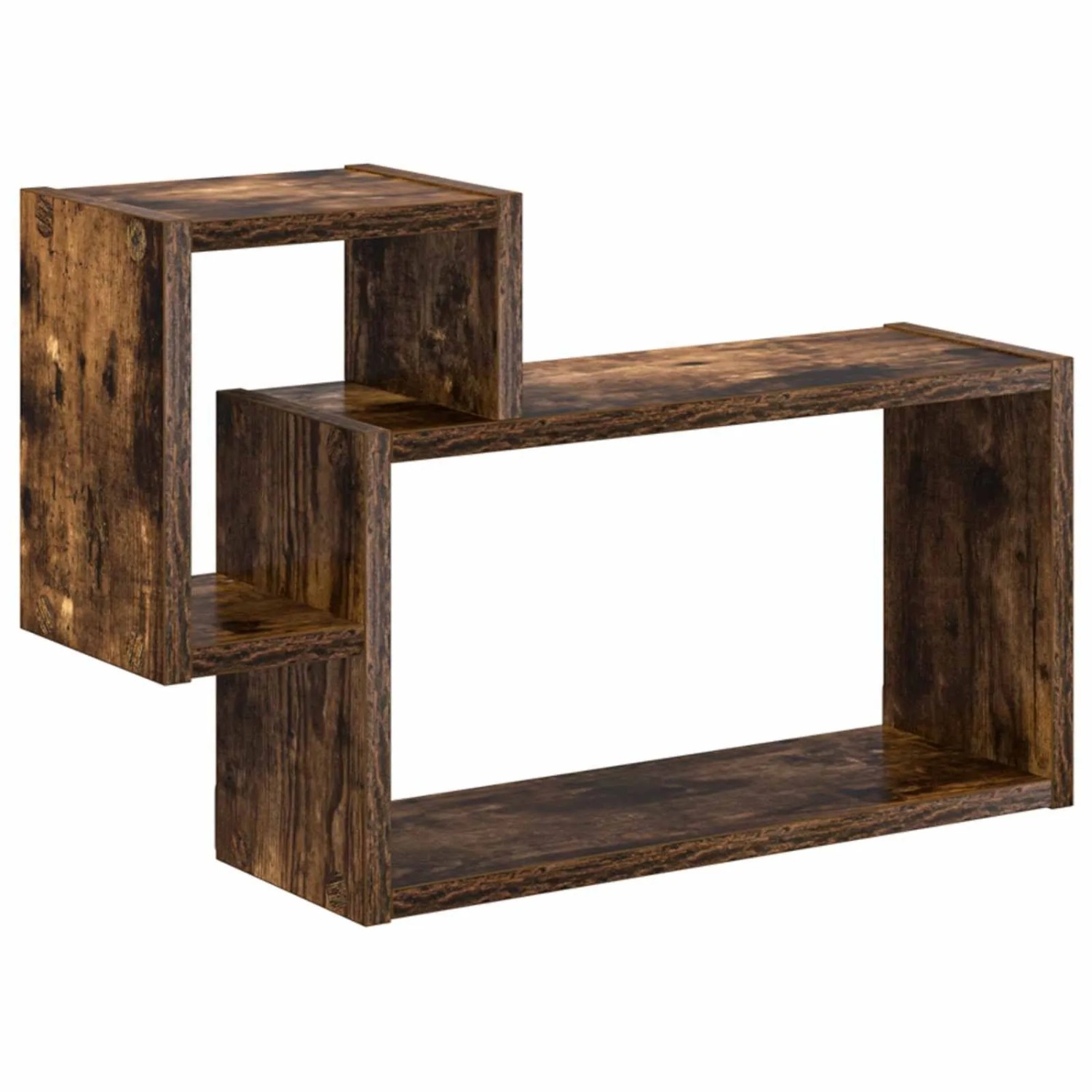 vidaXL Wandregal Wandhalterung Raucheiche 55 x 15 x 35 cm 8012112