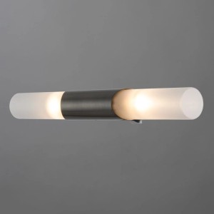 Moderne ARTE LAMP Wandleuchte für Badezimmer mit LED Beleuchtung.