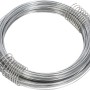 Verzinkter Eisendraht, Ø 1,2 mm, 22 m, ideal für Bastel- und Dekoarbeiten.