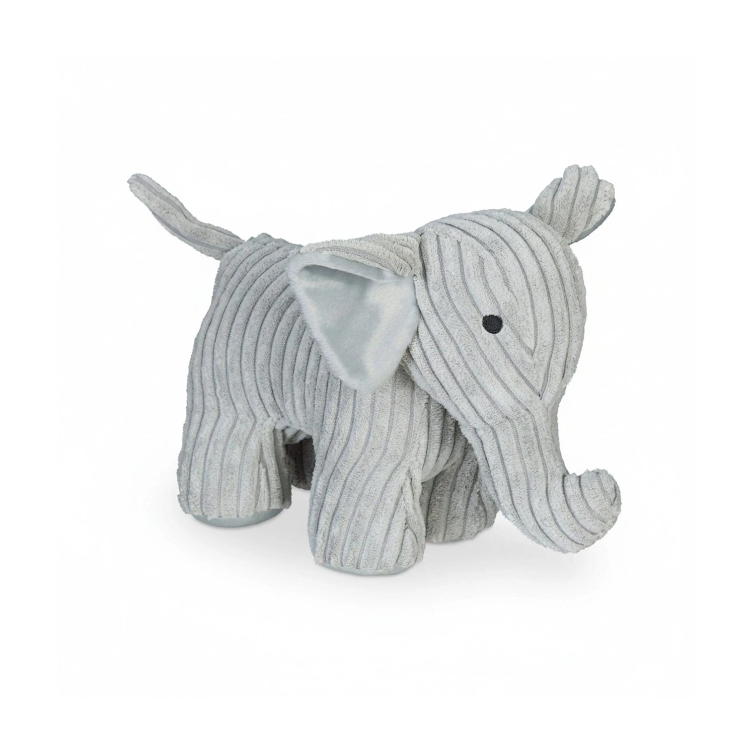 Relaxdays Türstopper Elefant Polyester Grau Schwer 22 cm x 14 cm x 38 cm 1,1 kg