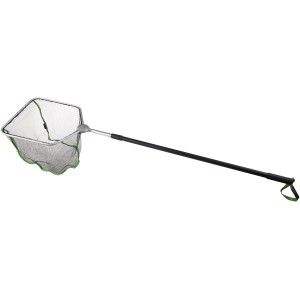 Velda Teichkescher eckig mit Teleskopstiel, 35 cm, für die Teichpflege und Reinigung.