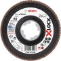 Bosch X-Lock Fächerschleifscheibe X551, 115mm, K80 für Metallbearbeitung.