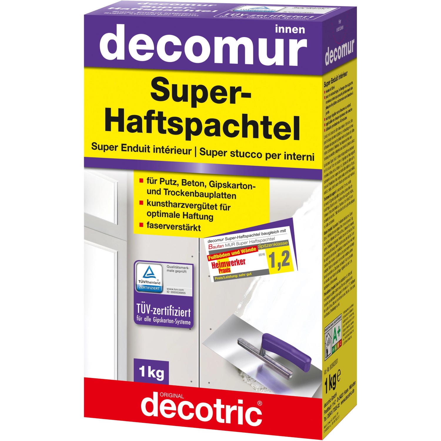 Decomur Super-Haftspachtel 1 kg