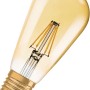 Osram LED-Leuchtmittel E27 ST64, 2,5W, extra warmweiß, 14,3x6,4cm. Dekorative Glühbirne für stimmungsvolles Licht.