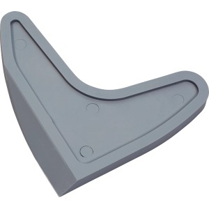 LUX Fugenglätter Classic, 100x90mm, aus Kunststoff, für gleichmäßige Fugen beim Fliesenlegen.