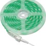Aufgerolltes LED-Flexband RGB, 5 m, mit Fernbedienung und Zubehör.