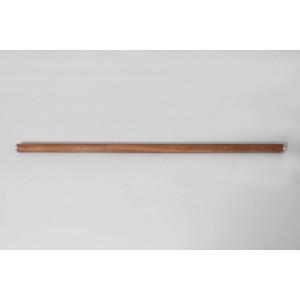 Massiver Sapelli Handlauf, 2250 mm lang, für Innen und Außen.