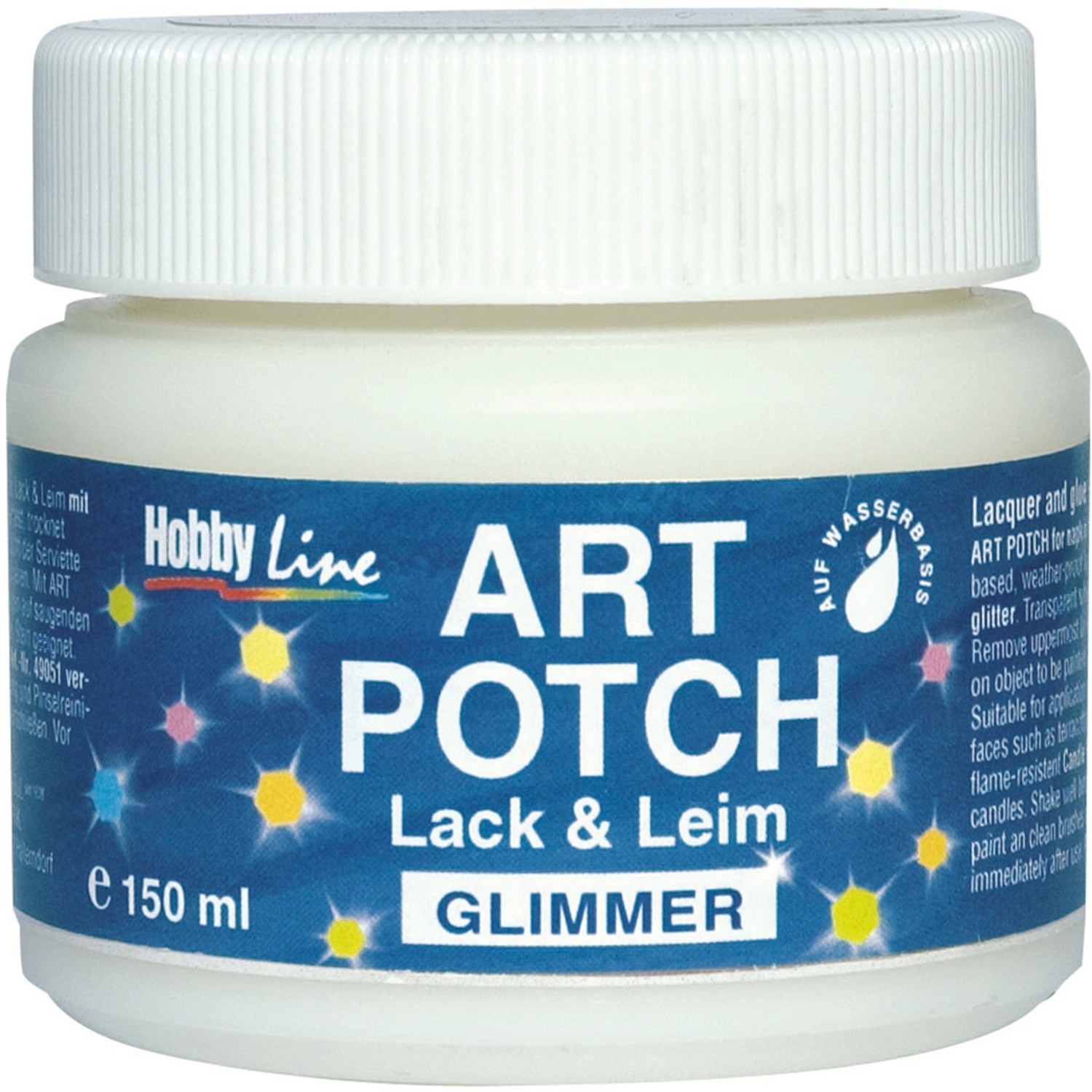 Kreul Art Potch Lack & Leim Glimmer 150 ml