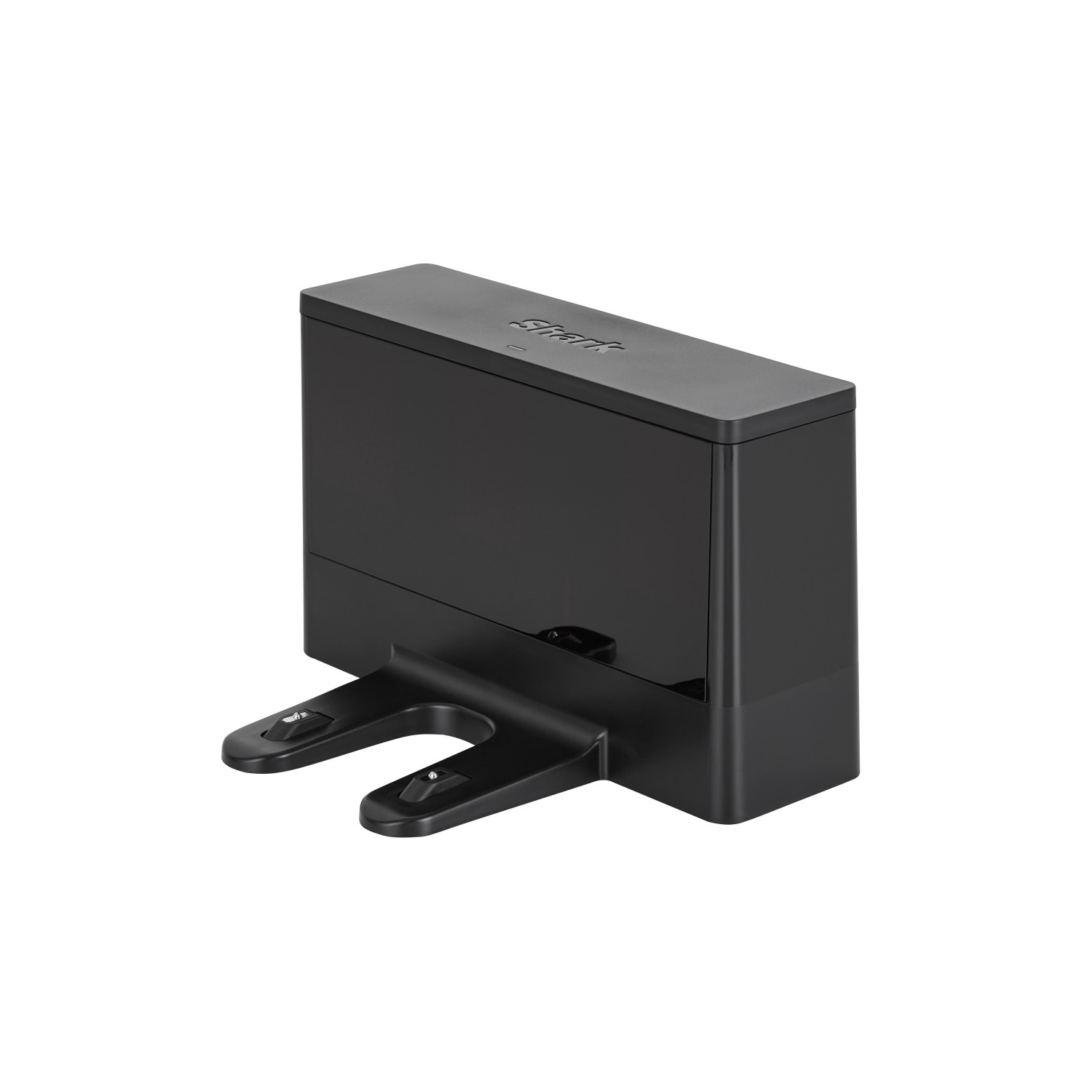 Schwarze Basisstation für Shark Saug- und Wischroboter Matrix Plus 2-in-1 zur Selbstentleerung.
