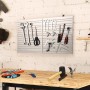 Costway Magnetische Werkzeughalter Wand 4 Platten 32 Magnetstreifen_2