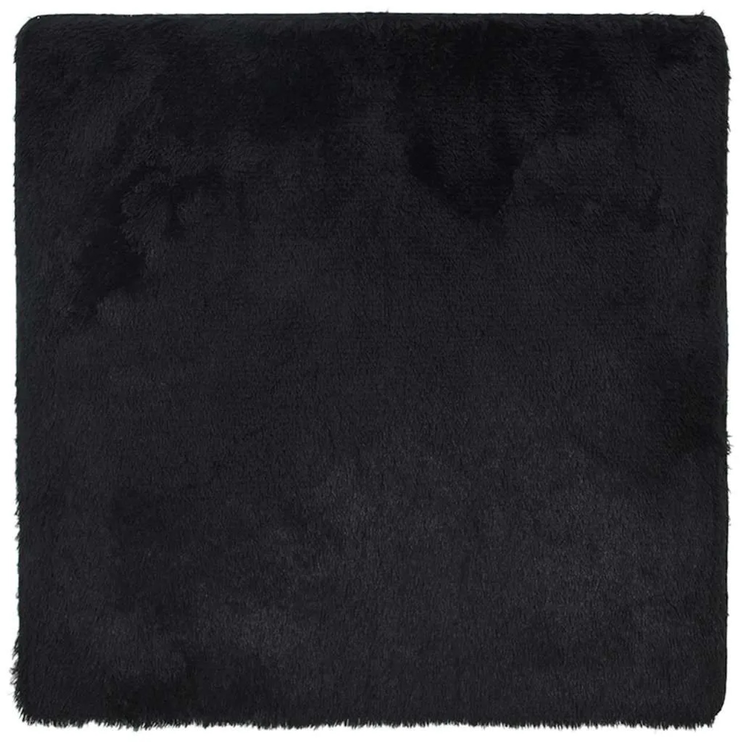 vidaXL Teppich Shaggy Hochflor NAVARRA Schwarz 240x240 cm Polyester 4102886 günstig online kaufen