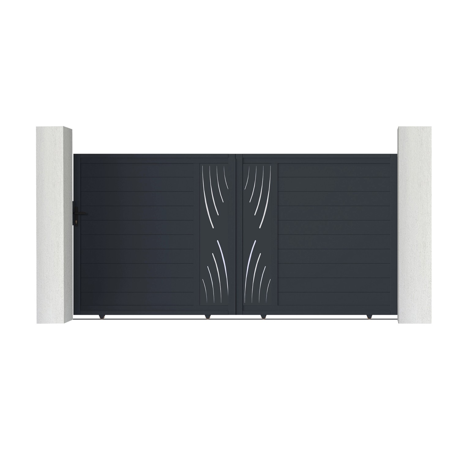 Casanoov Schiebetor 3 5M Veleta H 180Cm & Tor 1M Veleta Aluminium günstig online kaufen