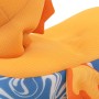 Detailansicht: Gelber Westmann Sitzsack Seepferdchen, Pool Buddy. Gemütlicher Kindersitzsack.