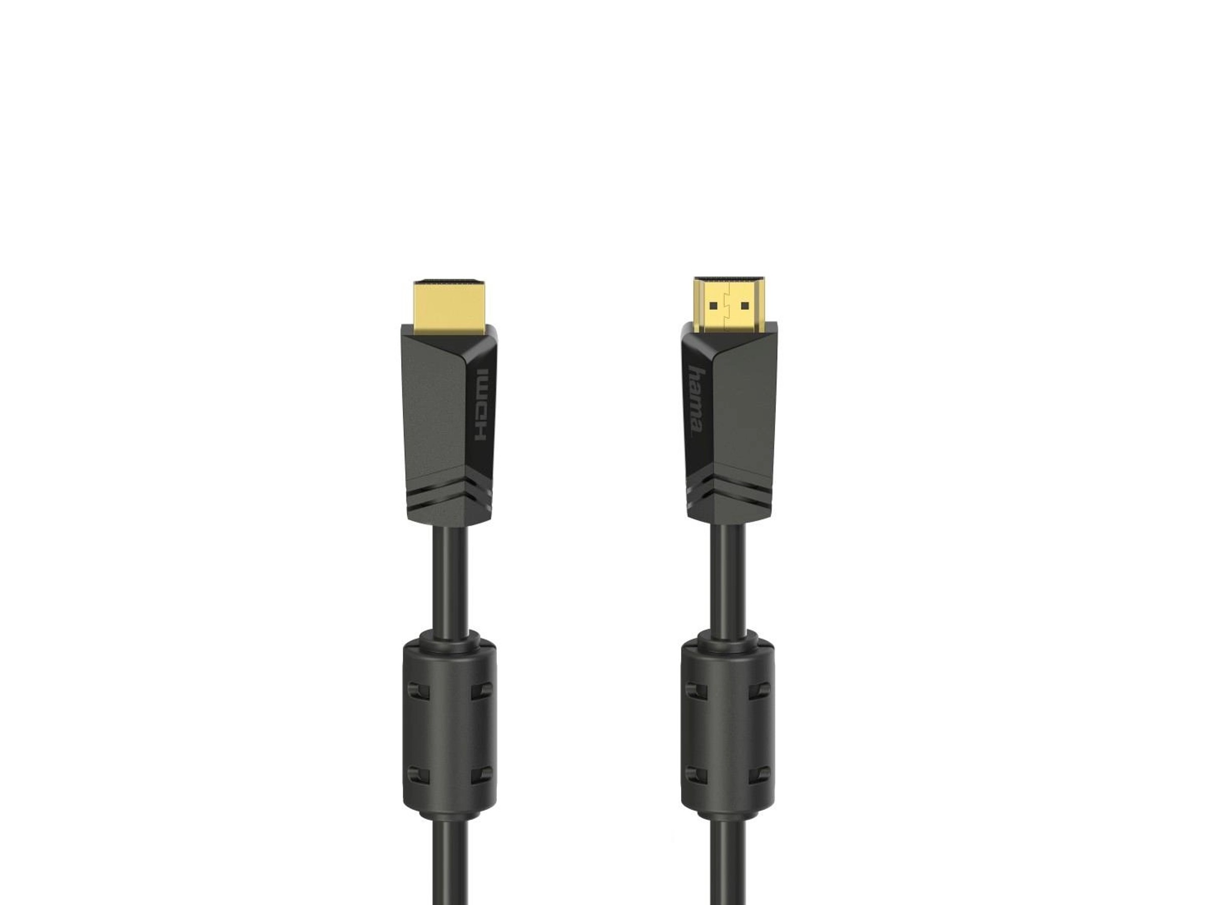 10 Meter Hama High Speed HDMI-Kabel Mit Ethernet Kanal Vergoldet Weiss 10m 1651481975 19199