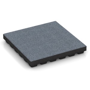 WARCO Fallschutzplatte-205 cm Graphitgrau 50 x 50 x 7 cm