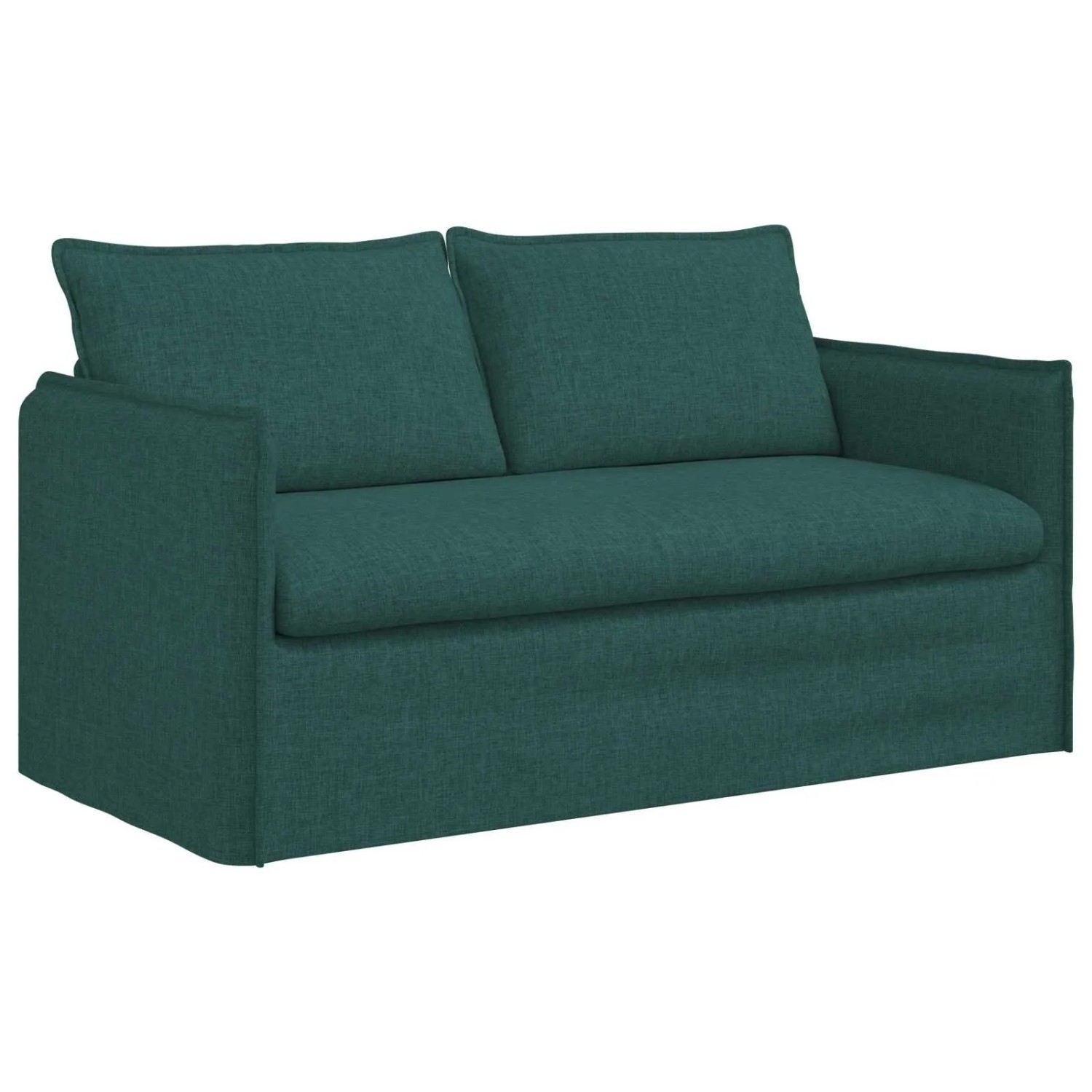vidaXL Sofa Dunkelgrün 156 x 82 x 85 cm Stoff 42024521