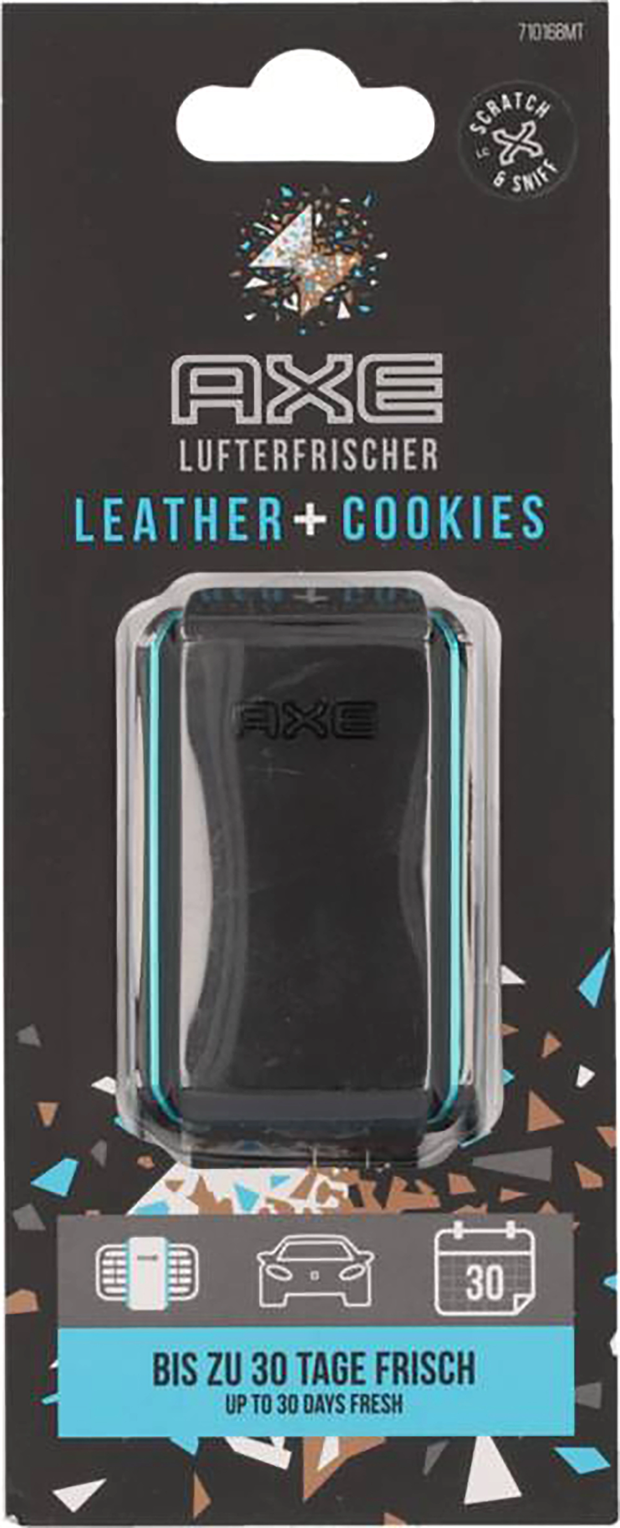 Axe Lufterfrischer Vent Air Freshener Collision Leather&Cookies