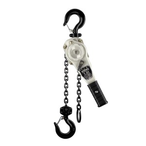 Wiltec Hebelzug 1t mit Kette und Haken, 360° Griff. Kompaktes Hebezeug für Lasten bis 1 Tonne.