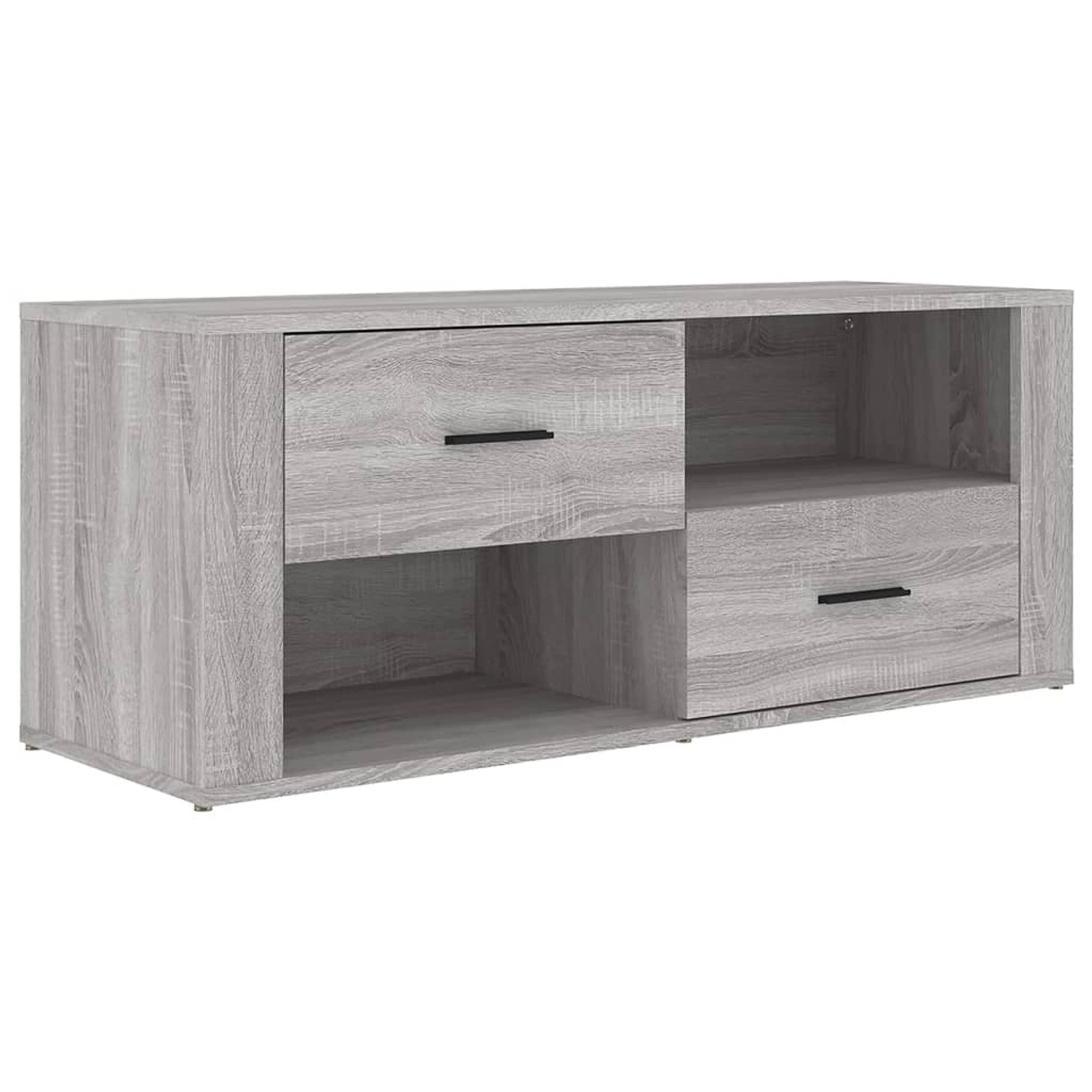 Vidaxl Tv-schrank Grau Sonoma 100x35x40 Cm Holzwerkstoff günstig online kaufen