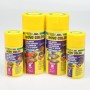 Jbl Pronovo Color Flakes M, Fischfutter für Aquarienfische, verschiedene Größen in gelben Dosen.