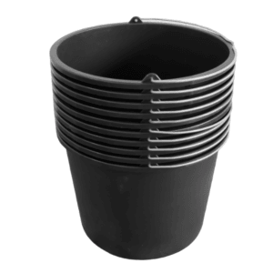 ViD 10 Stück Betoneimer 16 Liter Ø33 x 27 cm