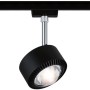 Paulmann Urail LED Spot Aldan, 8W, schwarz matt, 4000K, dimmbar für Schienensysteme.