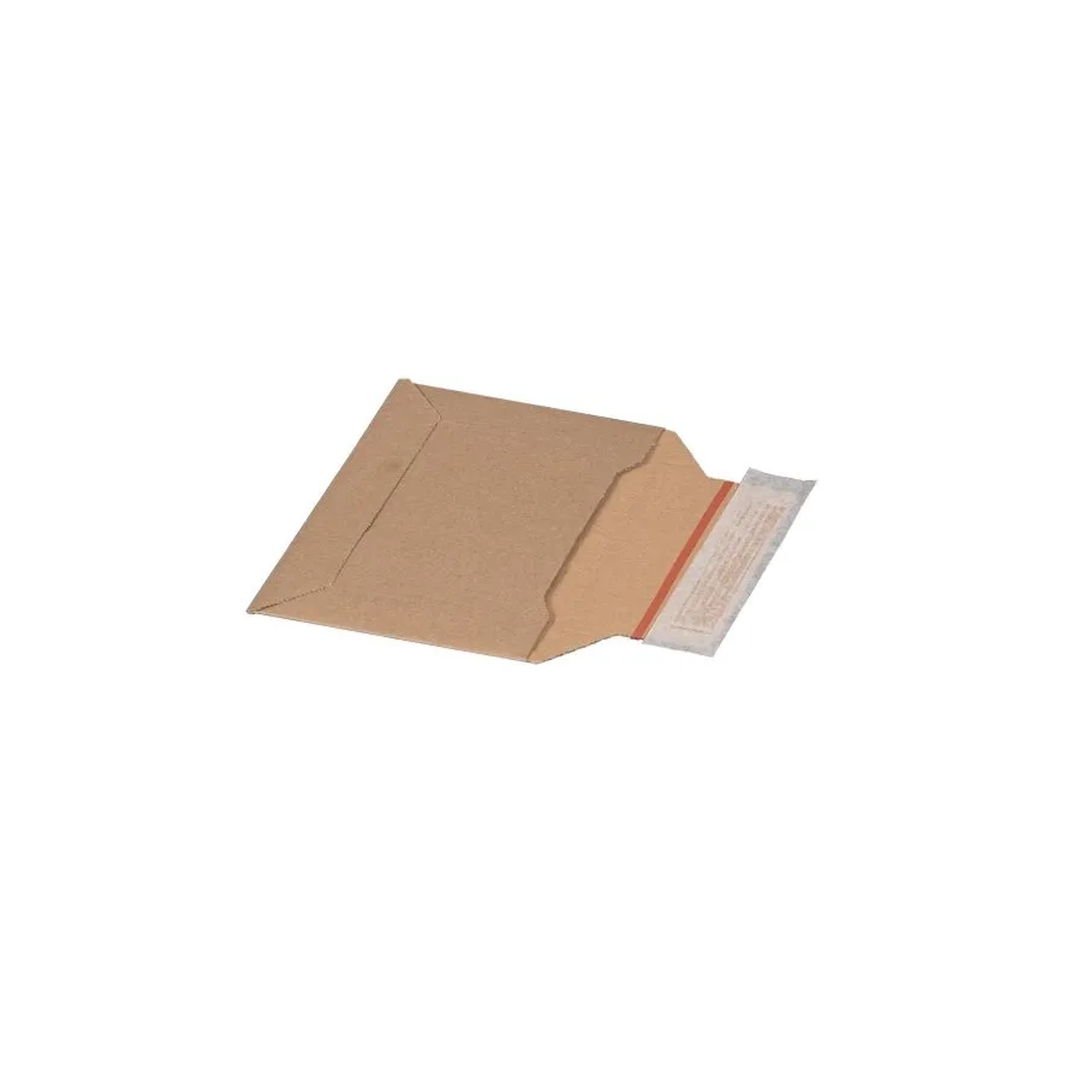 PROREGAL Mega Deal 100x Versandtasche Aus Wellpappe KB LxBxH 177x120x48mm mit Selbstklebeverschluss & Aufreißfaden Variable Höhe Braun Versandtüte