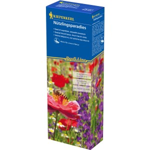 Kiepenkerl Nützlingsparadies Saatgut-Mischung für Nützlinge, Blumenwiese mit Insekten.