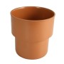 Marley KG-Rohr Übergangsmuffe DN 160 für Gussrohr-Ende, braun.