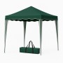 Bestlivings Faltpavillon 3 x 3 m Grün mit Tragetasche. Ideal für Garten, Camping und Events.