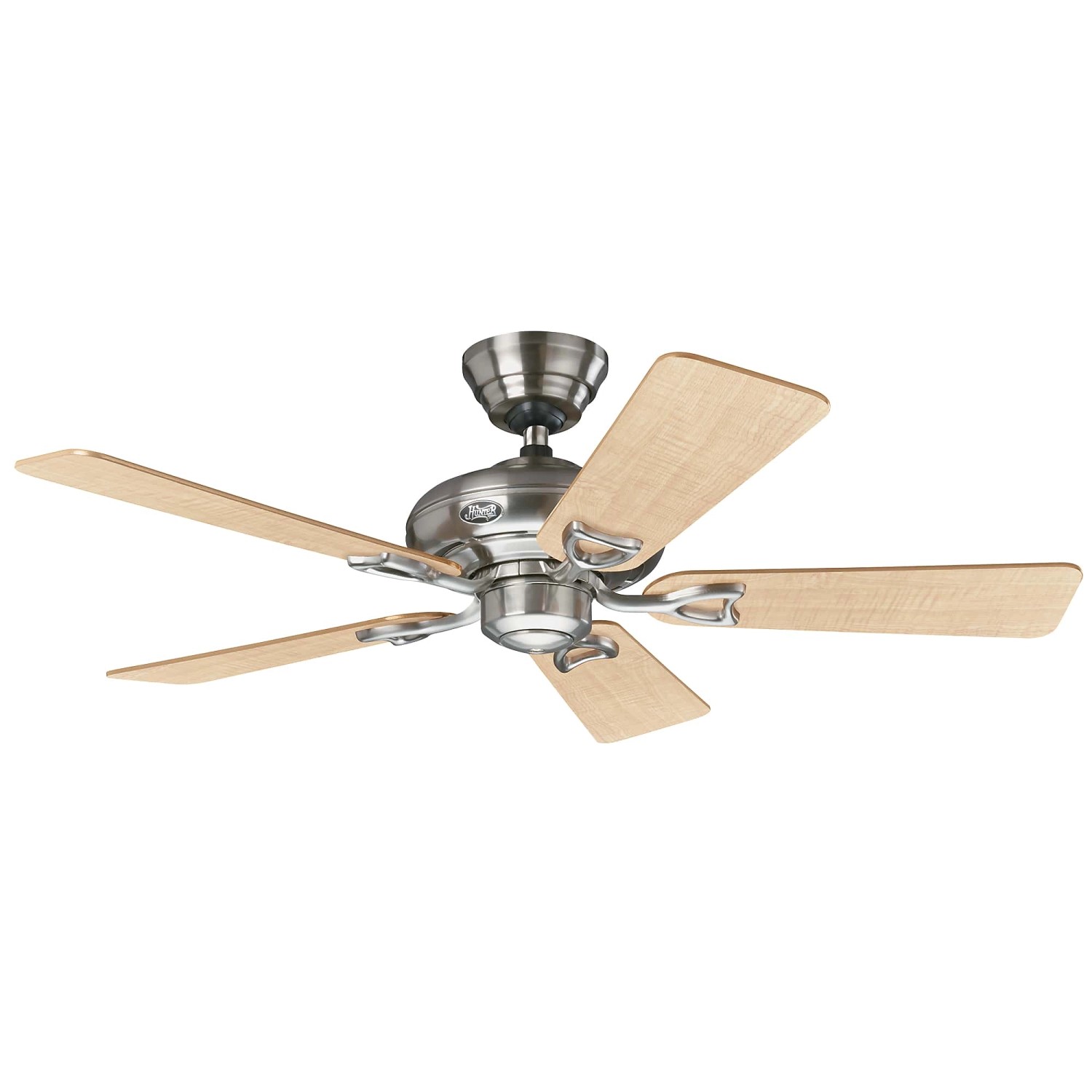 HUNTER FANS Deckenventilator Hunter Seville II 112 cm Nickel Gebürstet mit günstig online kaufen