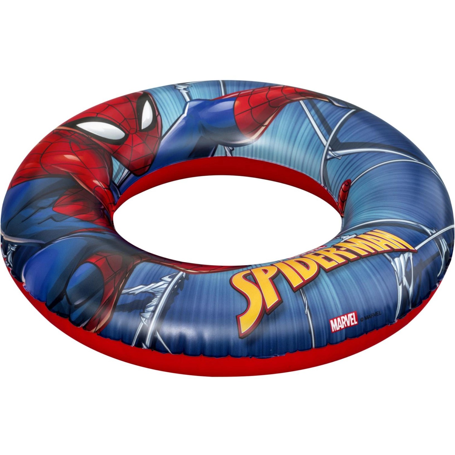 Bestway Schwimmring Spider-Man, Ø 48 cm, aufblasbare Schwimmhilfe mit Spider-Man Motiv.