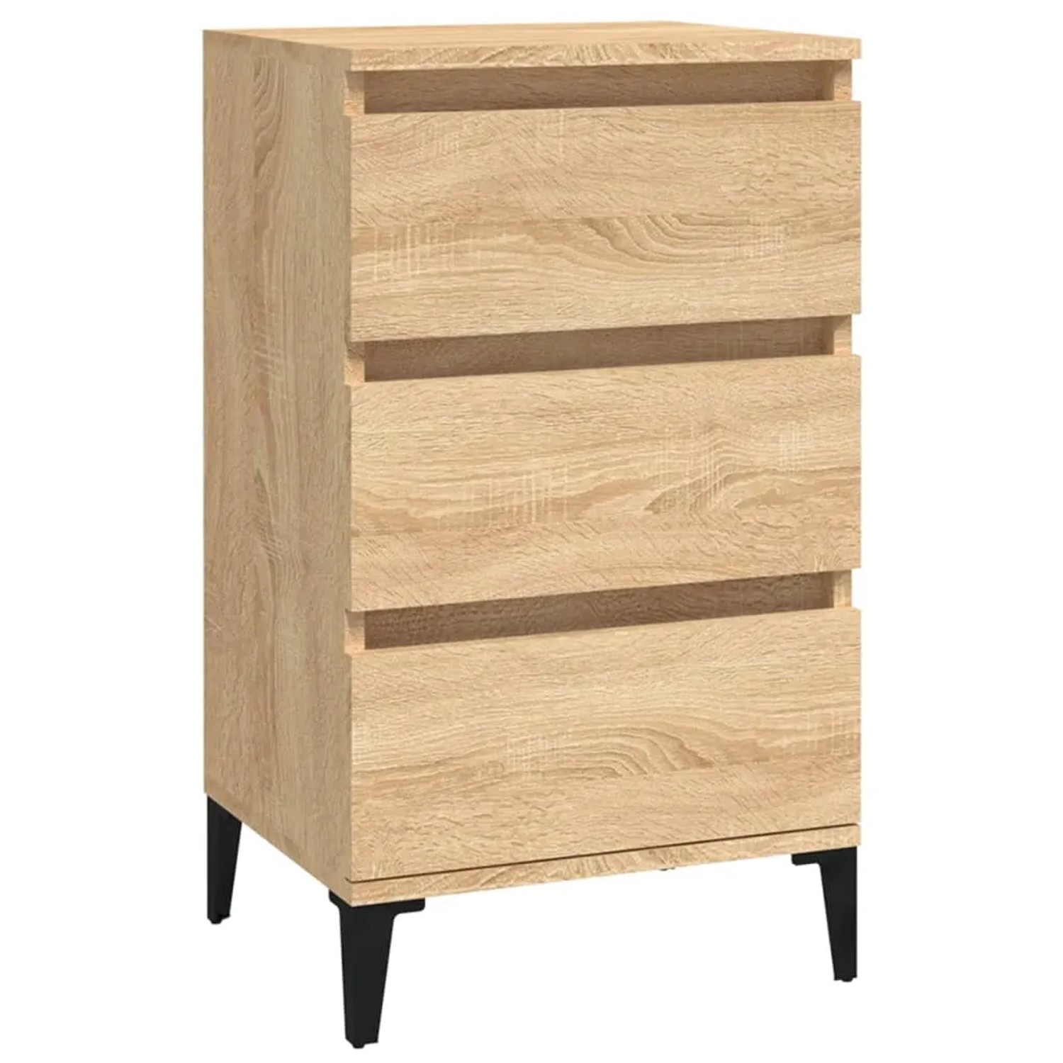 vidaXL Nachttisch Sonoma-Eiche 40x35x70 cm Holzwerkstoff 819671