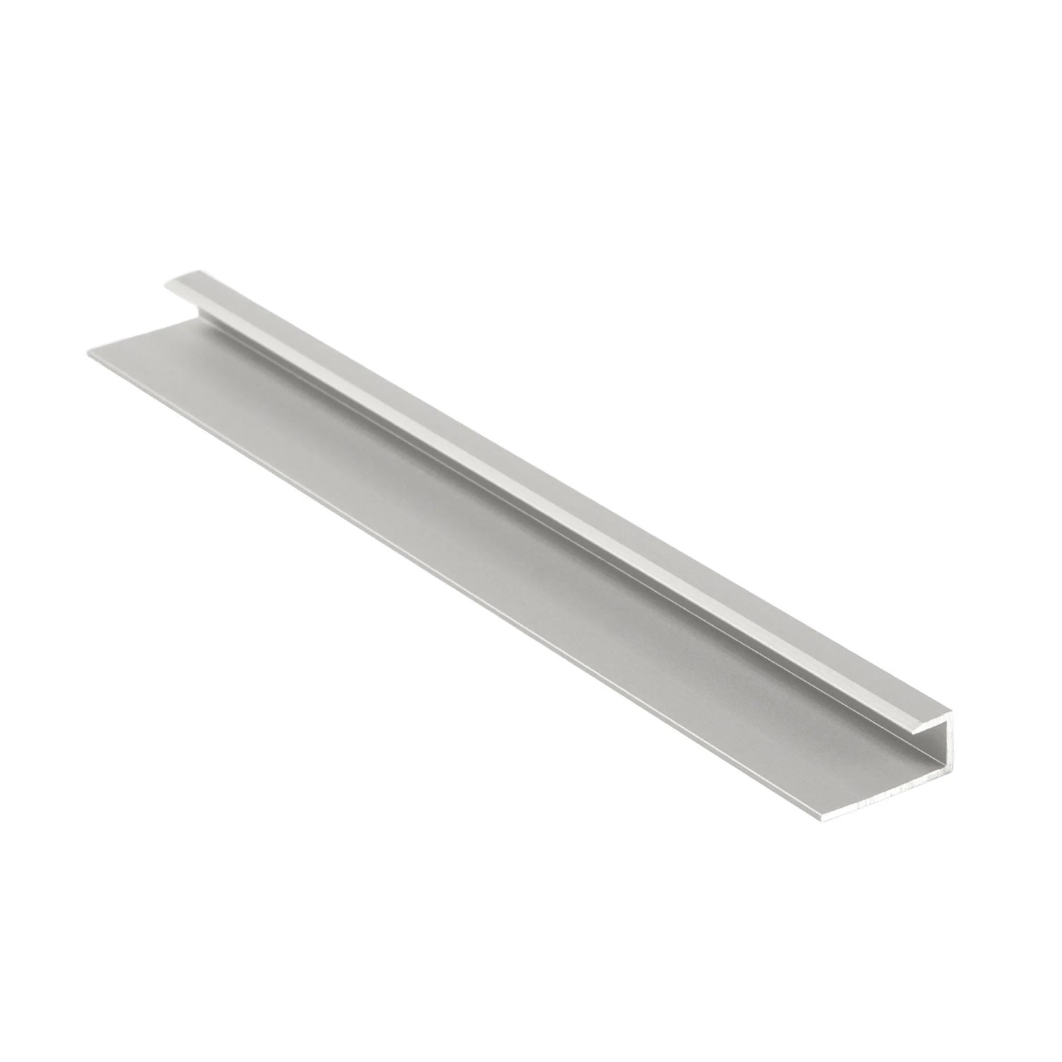 Grosfillex Einfassprofil GX Wall+ 2.600 mm x 18 mm x 6 mm Silber