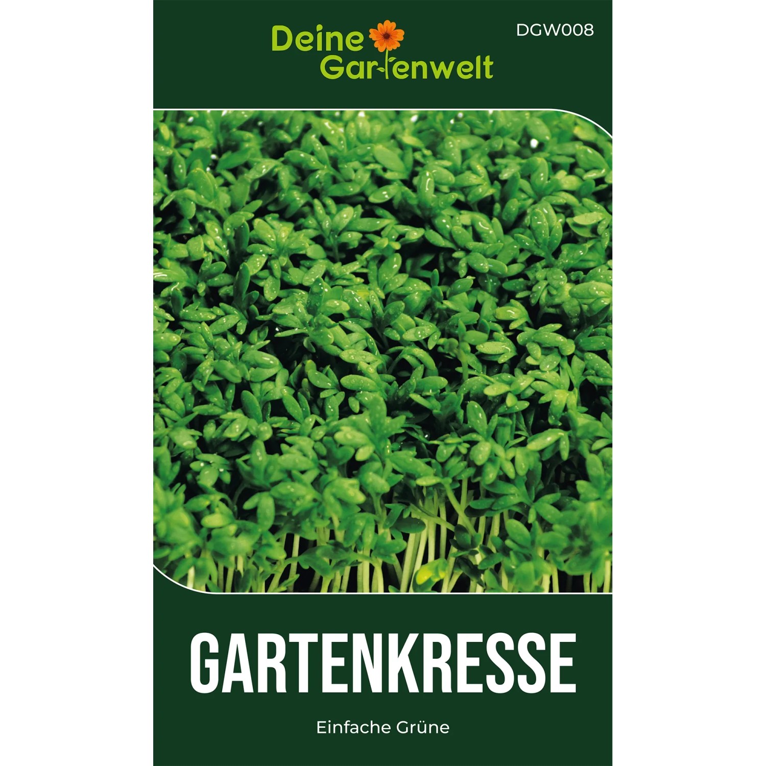 Deine Gartenwelt Gartenkresse Einfache Grüne Samen