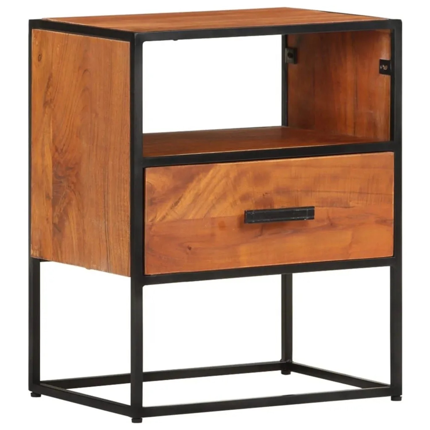 vidaXL Nachttisch 40x30x50 cm Massivholz Akazie 327446