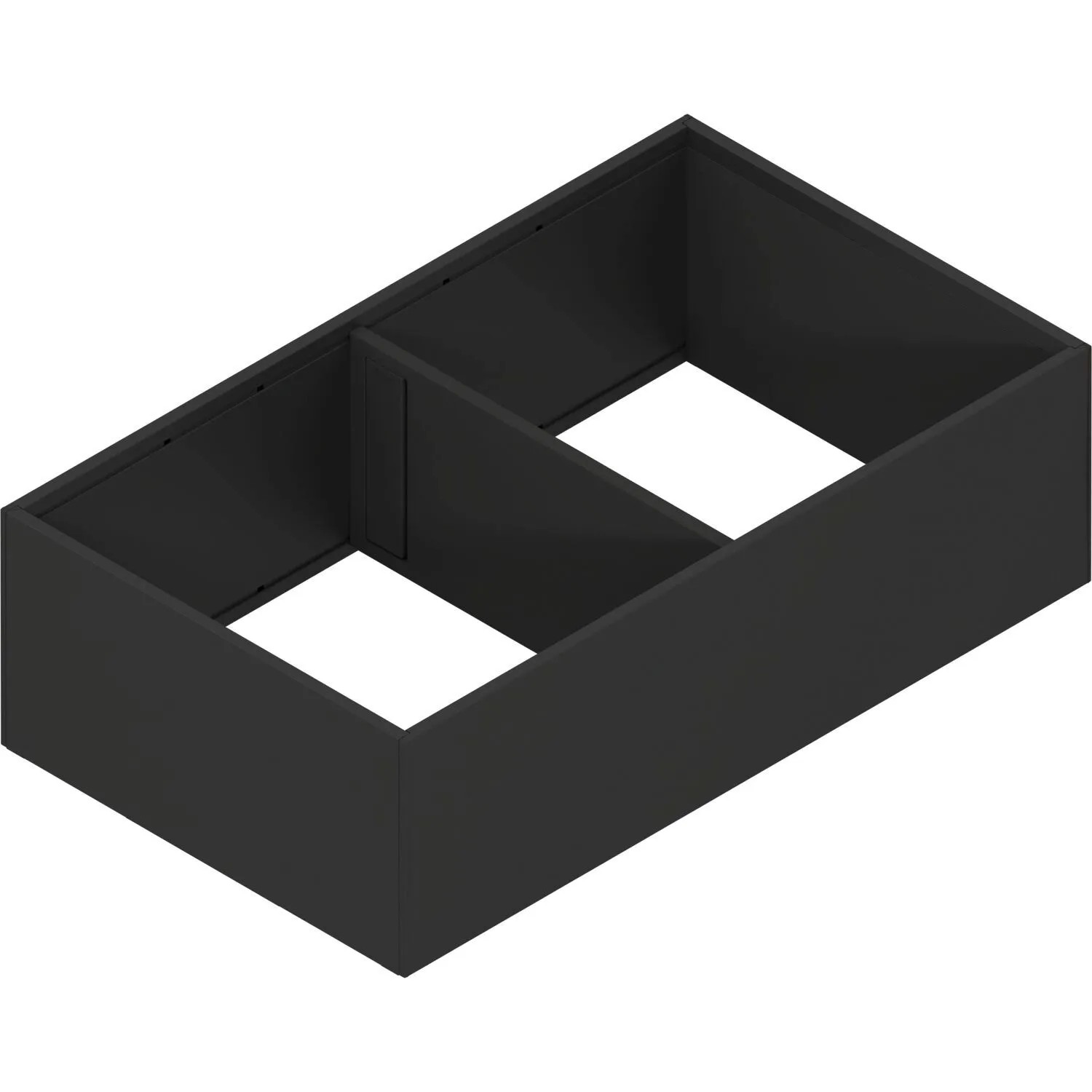 Blum Frontauszugsrahmen Ambia-Line 371x218x110 mm Stahl Carbonschwarz Matt