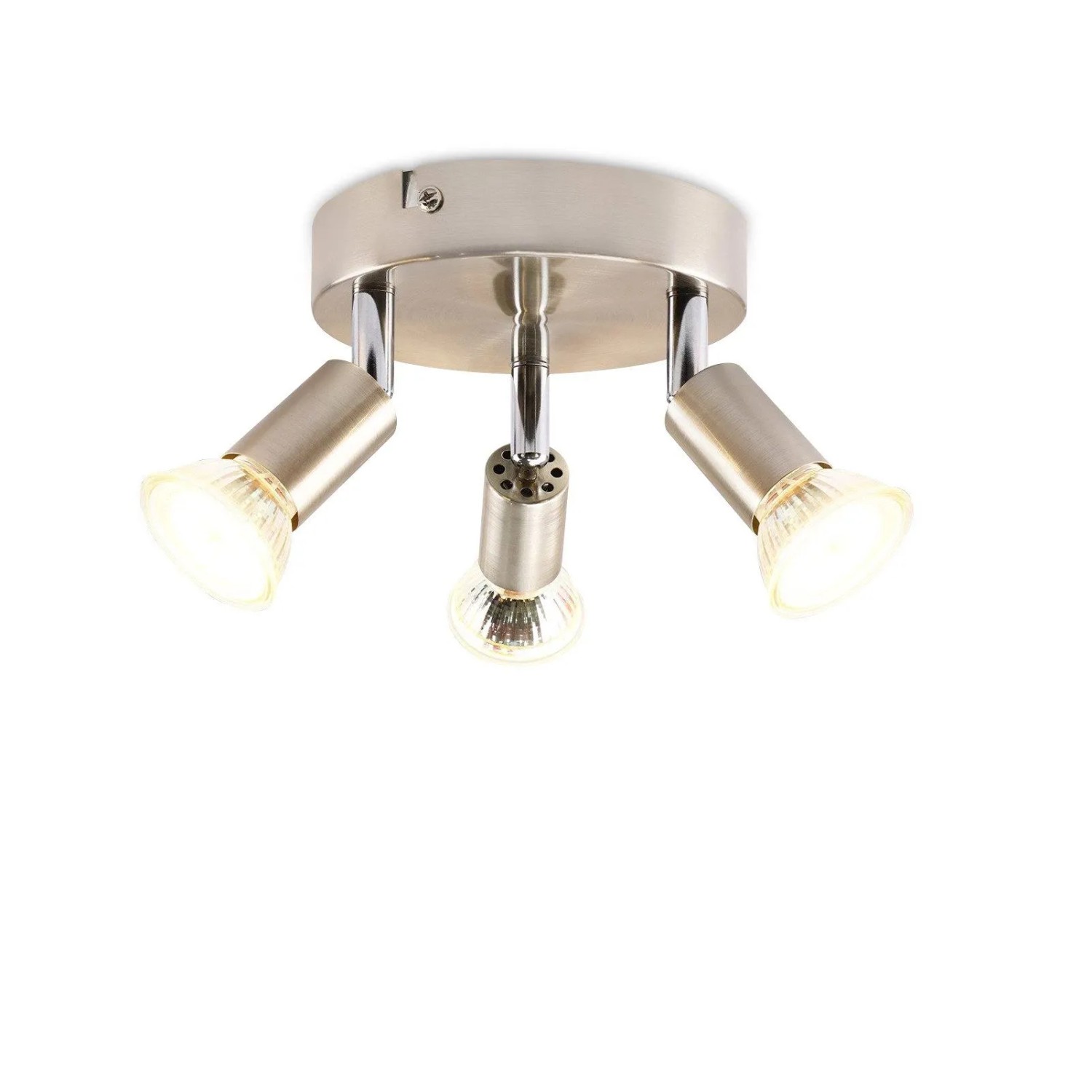 NETTLIFE Deckenstrahler aus Metall L15 Silber