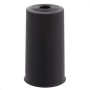 Wagner Vulkano Türstopper, Boden-/Wandtürstopper, Gummi schwarz, Ø 45x75mm.