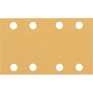 Bosch Expert Schleifblatt C470, 80x133mm, K80, 10 Stk., Zubehör für Schwingschleifer.