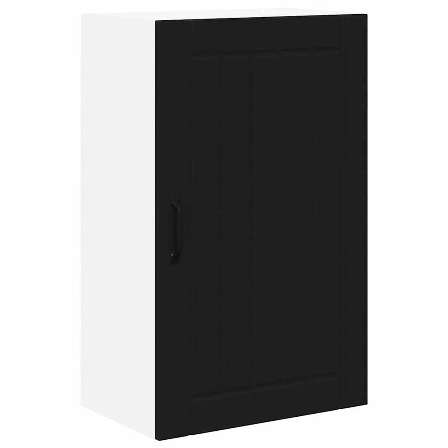 vidaXL Küchenschrank mit Regal Schwarz 50 x 31 x 80 cm Holzwerkstoff 885036 günstig online kaufen