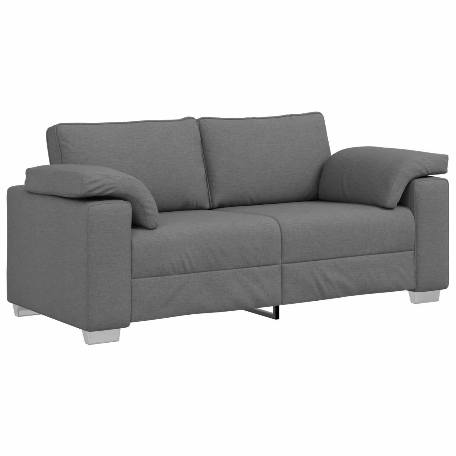 vidaXL Sofa Dunkelgrau 180 x 80 x 82 cm Stoff 4105228