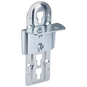 2er Set Hettich Lattenrostauflage aus verzinktem Stahl, höhenverstellbar für Möbelausstattung.