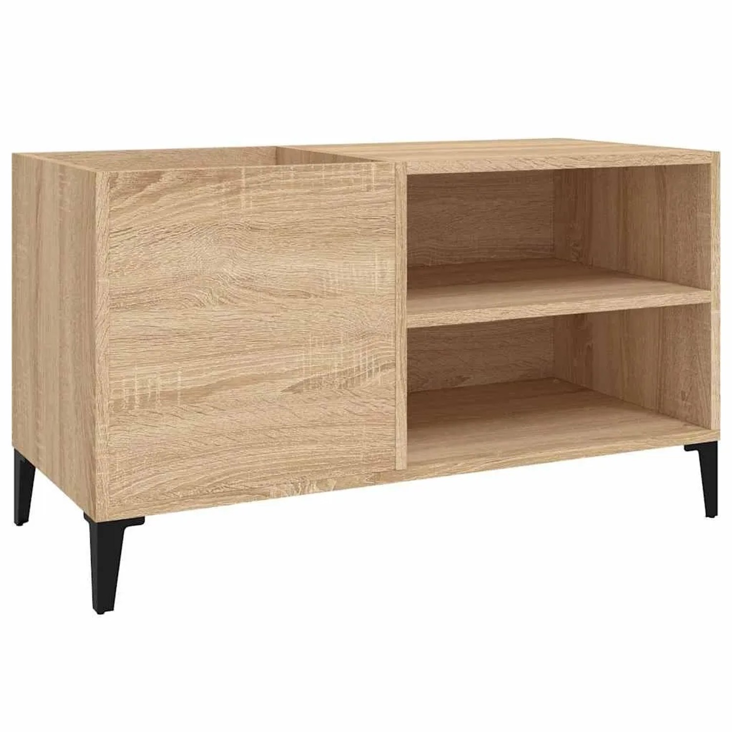 vidaXL Plattenschrank Sonoma-Eiche 84,5x38x48 cm Holzwerkstoff 831952