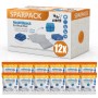 BigDean 12x 400g Luftentfeuchter Nachfüllpack Feuchtigkeitskiller Feuchtigkeit Stopper Nachfüllbeutel Granulat Universelle Ersatzbeutel