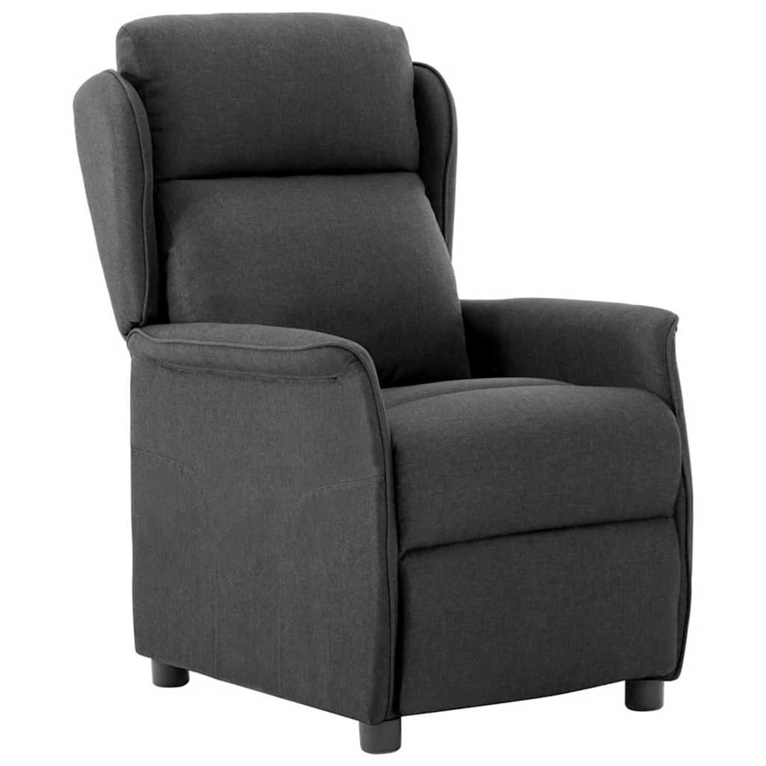 vidaXL Relaxsessel Dunkelgrau 67,5 x 93,5 x 101,5 cm Stoff 340153 günstig online kaufen
