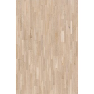 Parador Parkett Basic Rustikal Eiche Weiß, Schiffsboden-Optik, matte Oberfläche.