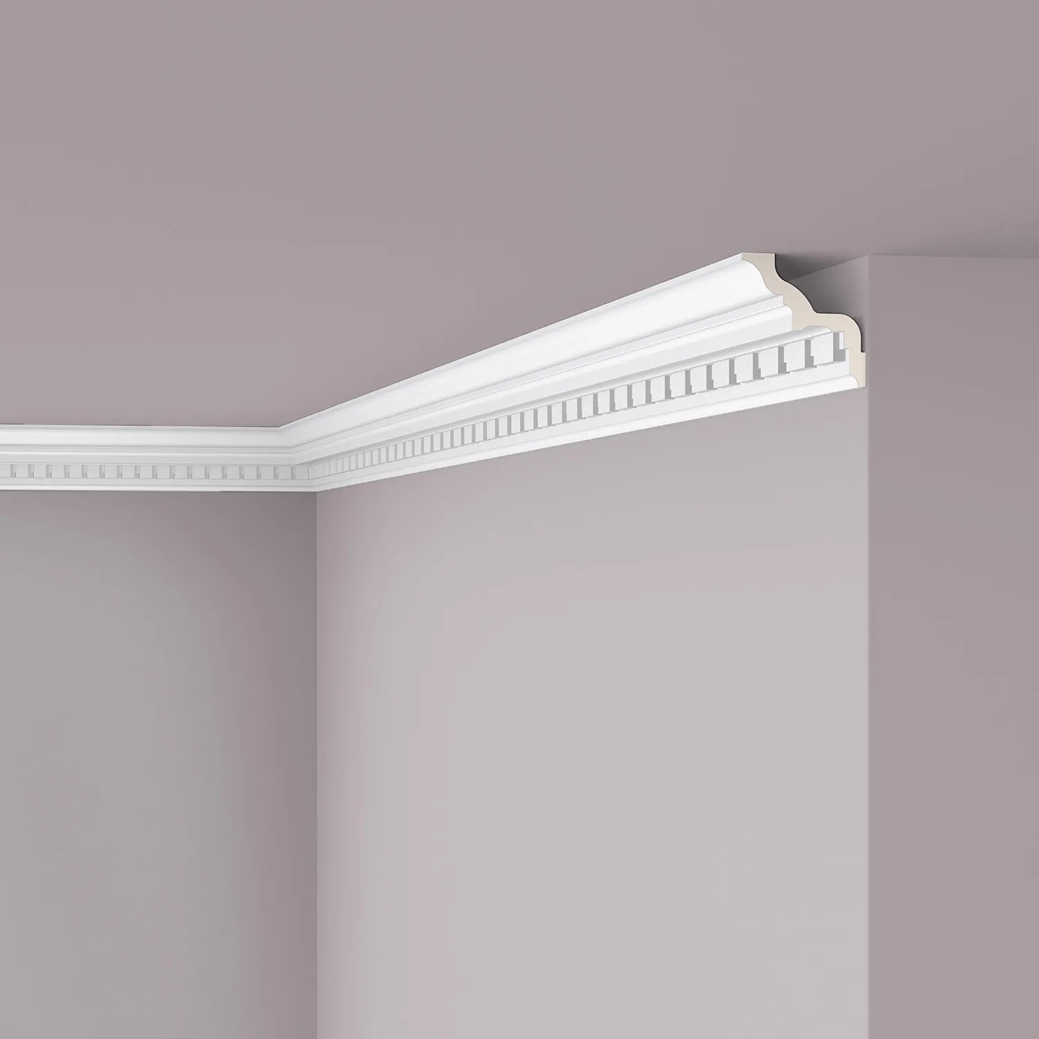 NOEL & MARQUET NMC Z2 ARSTYL Eckleiste Zierleiste Stuckleiste 2 m 200 cm x 8,4 cm x 8,4 cm Weiß