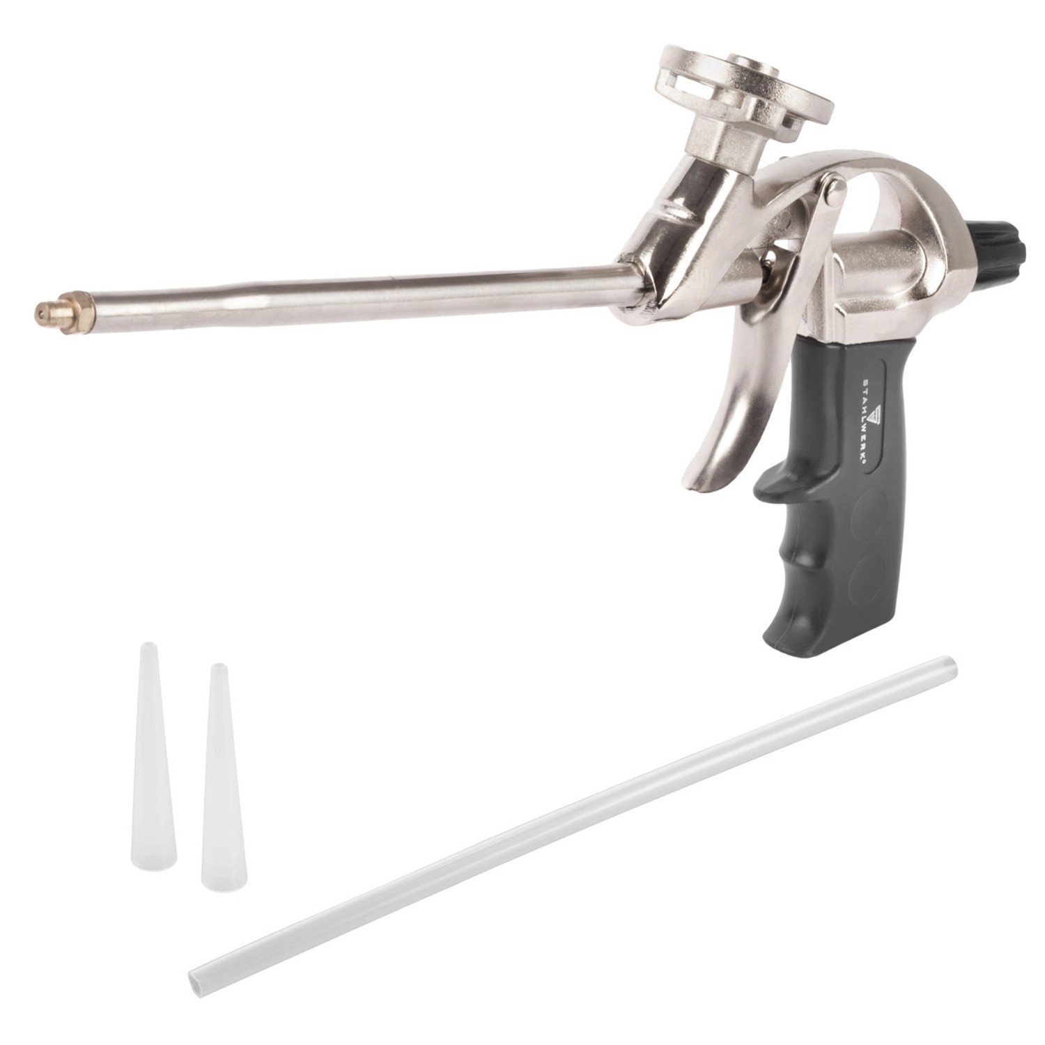 STAHLWERK Schaumpistole Für PU Schaum Bauschaumpistole Aus Aluminium