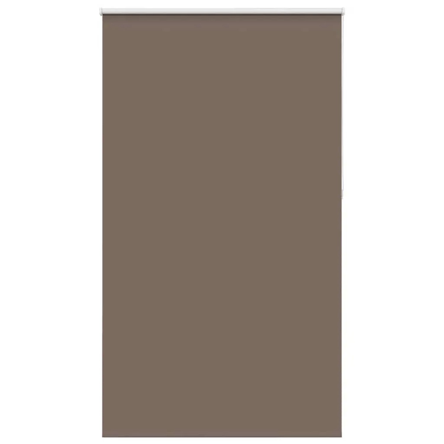 vidaXL Verdunkelungsrollo Kaffeebraun 125x210 cm Stoffbreite 121,6 cm 4011055